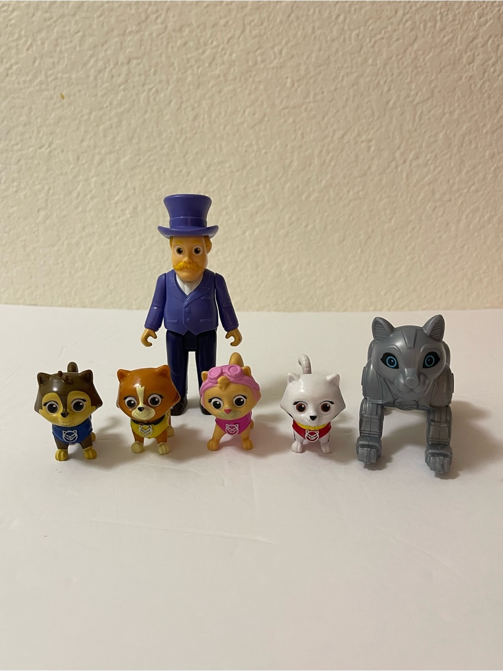 Paw Patrol Mayor Humdinger, COMPLETE Kitten Catastrophe Crew and Meow Meow